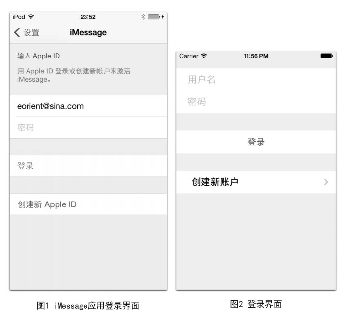 IOS開發(fā)之靜態(tài)表與控制界面布局一