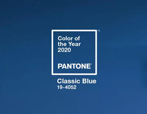 Pantone最新公布的2020年度色彩：經(jīng)典藍