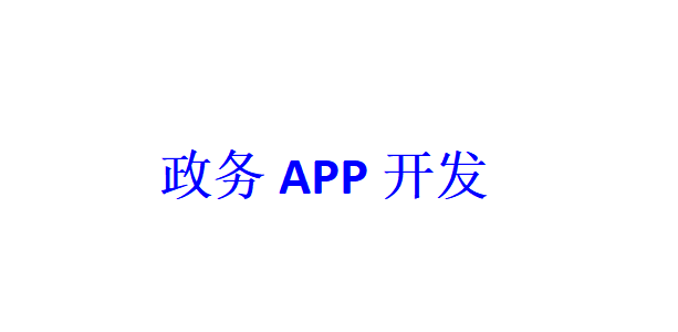 政務(wù)APP開發(fā)應(yīng)具備哪些功能？